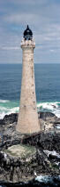 Lighthouse Skeryvore © Philip Plisson / Plisson La Trinité / AA25054 - Photo Galleries - Vertical panoramic