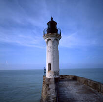 Phare de Saint Valery Caux © Philip Plisson / Plisson La Trinité / AA25064 - Photo Galleries - French Lighthouses