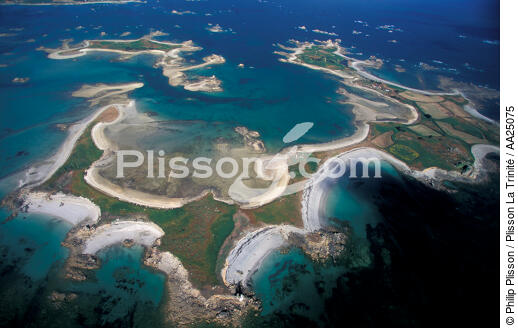 Er Island - © Philip Plisson / Plisson La Trinité / AA25075 - Photo Galleries - Côtes d'Armor