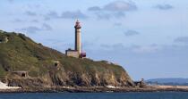 Le phare de Portzic à l'entrée de la Rade de Brest. © Philip Plisson / Plisson La Trinité / AA25140 - Nos reportages photos - Rade de Brest