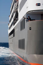 Le Boréal © Philip Plisson / Plisson La Trinité / AA25207 - Nos reportages photos - Elément d'un bateau
