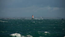 Le phare des Pierres Noires. © Philip Plisson / Plisson La Trinité / AA25257 - Nos reportages photos - Phare [29]