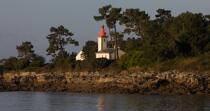 Sainte-Marine lighthouse © Philip Plisson / Plisson La Trinité / AA25289 - Photo Galleries - French Lighthouses