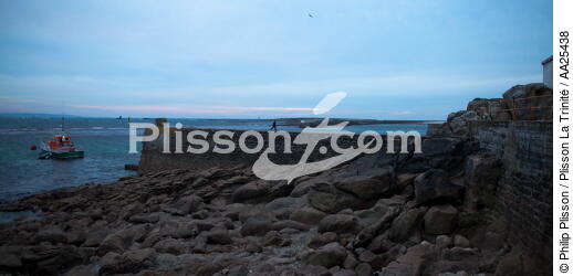 Sein island. - © Philip Plisson / Plisson La Trinité / AA25438 - Photo Galleries - Pier