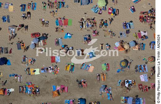 Ré island - © Philip Plisson / Plisson La Trinité / AA25624 - Photo Galleries - Beach accessory