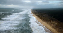 La Coubre beach © Philip Plisson / Plisson La Trinité / AA25676 - Photo Galleries - Interior landscape