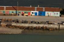 Ile d'Oléron,St Trojan les bains. © Philip Plisson / Plisson La Trinité / AA25832 - Nos reportages photos - Cabane