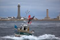 Penmarc'h point lighthouse © Philip Plisson / Plisson La Trinité / AA26020 - Photo Galleries - From Brest to Loctudy