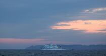 le ferry faisant la liaison Belle-ile - Quiberon © Philip Plisson / Plisson La Trinité / AA26208 - Nos reportages photos - Vue non aérienne