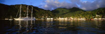 Le Ponant to Saint Lucia © Philip Plisson / Plisson La Trinité / AA26220 - Photo Galleries - West indies [The]