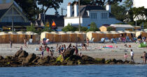 La grande plage de Carnac. © Philip Plisson / Plisson La Trinité / AA26238 - Nos reportages photos - Morbihan