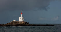 Le phare de la Teignouse. © Philip Plisson / Plisson La Trinité / AA26291 - Nos reportages photos - Vue non aérienne