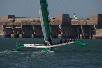 In the bay of Lorient. © Philip Plisson / Plisson La Trinité / AA26405 - Photo Galleries - Sailing Race