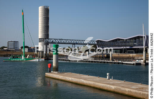 The city of sailing Eric Tabarly Lorient. - © Philip Plisson / Plisson La Trinité / AA26442 - Photo Galleries - Groupama