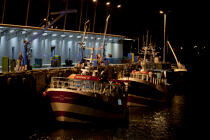 Le port de pêche de Kéroman à Lorient. © Philip Plisson / Plisson La Trinité / AA26479 - Nos reportages photos - De Bénodet à Etel