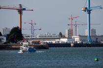 Le port de Lorient. © Philip Plisson / Plisson La Trinité / AA26514 - Nos reportages photos - Morbihan