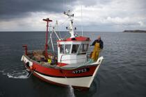 Ile de Houat © Philip Plisson / Plisson La Trinité / AA26522 - Nos reportages photos - Pêche côtière