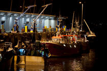 Le port de pêche de Kéroman à Lorient. © Philip Plisson / Plisson La Trinité / AA26527 - Nos reportages photos - De Bénodet à Etel