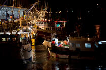 Le port de pêche de Kéroman à Lorient. © Philip Plisson / Plisson La Trinité / AA26529 - Nos reportages photos - De Bénodet à Etel