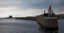 Port-Maria à Quiberon © Philip Plisson / Plisson La Trinité / AA26582 - Nos reportages photos - Jetée