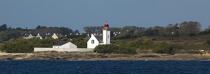 Lighthouse Pointe des Chats on Groix island © Philip Plisson / Plisson La Trinité / AA26746 - Photo Galleries - Island [56]