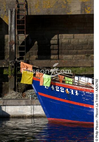 Port-Tudy on Groix - © Philip Plisson / Plisson La Trinité / AA26792 - Photo Galleries - Port-Tudy