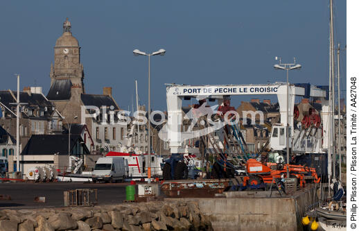 Dans le port du Croisic - © Philip Plisson / Plisson La Trinité / AA27048 - Nos reportages photos - Ville [44]