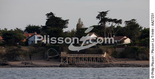 Tharon-plage - © Philip Plisson / Plisson La Trinité / AA27231 - Nos reportages photos - De Piriac à la pointe Saint-Gildas