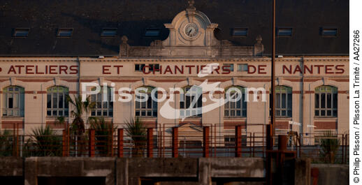 Nantes - © Philip Plisson / Plisson La Trinité / AA27266 - Nos reportages photos - Pays de Loire