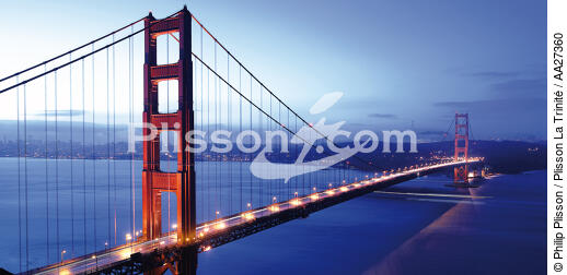 San Francisco Golden Gate Bridge - © Philip Plisson / Plisson La Trinité / AA27360 - Photo Galleries - San Francisco