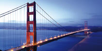 San Francisco Golden Gate Bridge © Philip Plisson / Plisson La Trinité / AA27360 - Photo Galleries - Town [California]