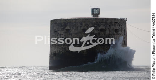 Fort-Boyard - © Philip Plisson / Plisson La Trinité / AA27634 - Nos reportages photos - De l'île de Ré à la pointe de la Coubre