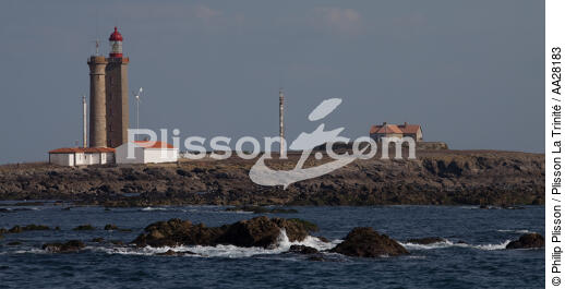 Le Pilier island - © Philip Plisson / Plisson La Trinité / AA28183 - Photo Galleries - Lighthouse [85]