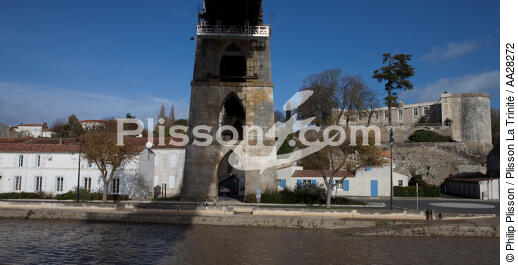 Tonnay-Charente - © Philip Plisson / Plisson La Trinité / AA28272 - Nos reportages photos - Ville [17]