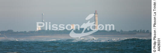 Les Baleines lighthouse - © Philip Plisson / Plisson La Trinité / AA28331 - Photo Galleries - Ré [island of]