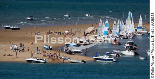 Le Bûcheron sand banc - © Philip Plisson / Plisson La Trinité / AA28333 - Photo Galleries - Leisure