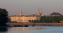 Bordeaux © Philip Plisson / Plisson La Trinité / AA28953 - Nos reportages photos - Lever de soleil