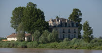 Château Grattequina © Philip Plisson / Plisson La Trinité / AA29036 - Nos reportages photos - La Garonne