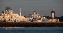 Le verdon port © Philip Plisson / Plisson La Trinité / AA29271 - Photo Galleries - Ferry