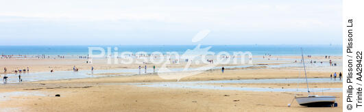 Men Du beach - © Philip Plisson / Plisson La Trinité / AA29422 - Photo Galleries - Author