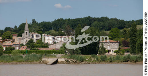 Plassac - © Philip Plisson / Plisson La Trinité / AA29499 - Nos reportages photos - De Royan à Bordeaux