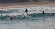 Stand up Paddle © Philip Plisson / Plisson La Trinité / AA29626 - Photo Galleries - From Soulac to Capbreton
