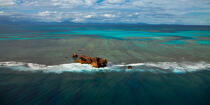 Nouvelle-Caledonie © Philip Plisson / Plisson La Trinité / AA29684 - Nos reportages photos - Cimetière marin
