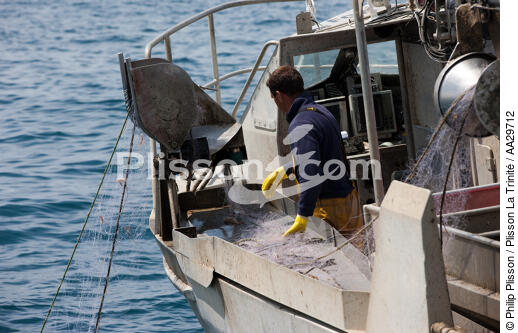 Pêcheurs du Cap Ferret - © Philip Plisson / Plisson La Trinité / AA29712 - Nos reportages photos - Type de pêche