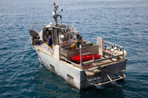 Pêcheurs du Cap Ferret © Philip Plisson / Plisson La Trinité / AA29713 - Nos reportages photos - Pêche côtière