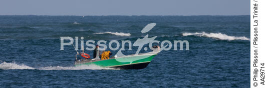 Pêcheurs du Cap Ferret - © Philip Plisson / Plisson La Trinité / AA29714 - Nos reportages photos - Pêche
