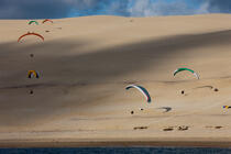 La dune du Pilat © Philip Plisson / Plisson La Trinité / AA29726 - Nos reportages photos - Dune