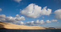 The dune du Pilat © Philip Plisson / Plisson La Trinité / AA29735 - Photo Galleries - Paraglider