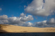 La dune du Pilat © Philip Plisson / Plisson La Trinité / AA29736 - Nos reportages photos - Sport non nautique