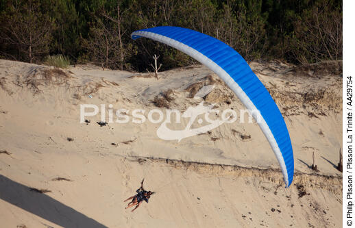 La dune du Pilat - © Philip Plisson / Plisson La Trinité / AA29754 - Nos reportages photos - Pilat [Dune du]